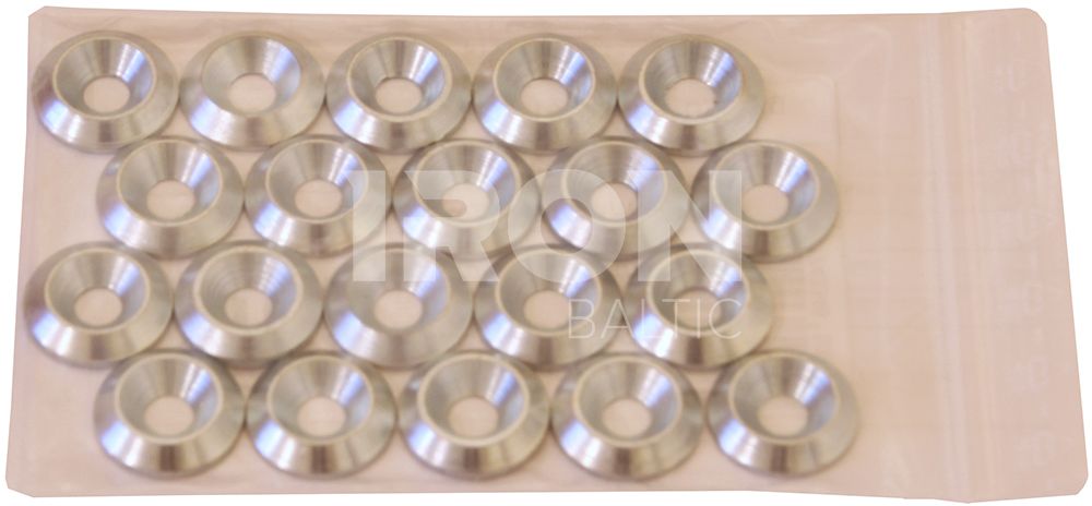 Conical washer (20pcs): 6 mm / 0,25 in