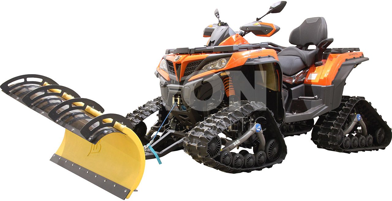 Front-mount push tubes: for tracks fitted ATV: ( narrow mount )