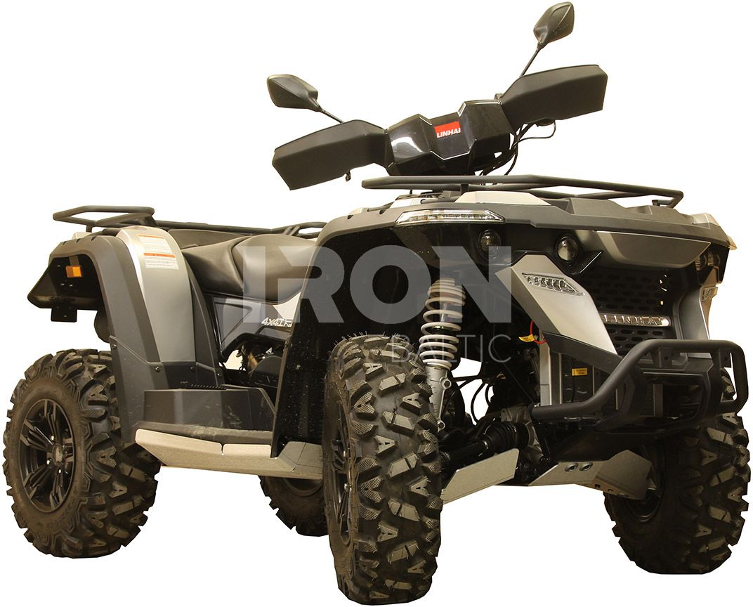 Skid plate full set (aluminium): Linhai M550L EPS