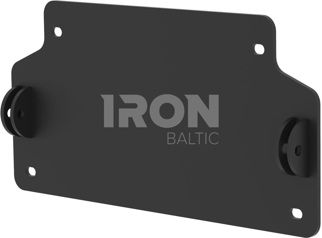 Mid-mount adapter: Polaris Ranger 900: Polaris Ranger 1000