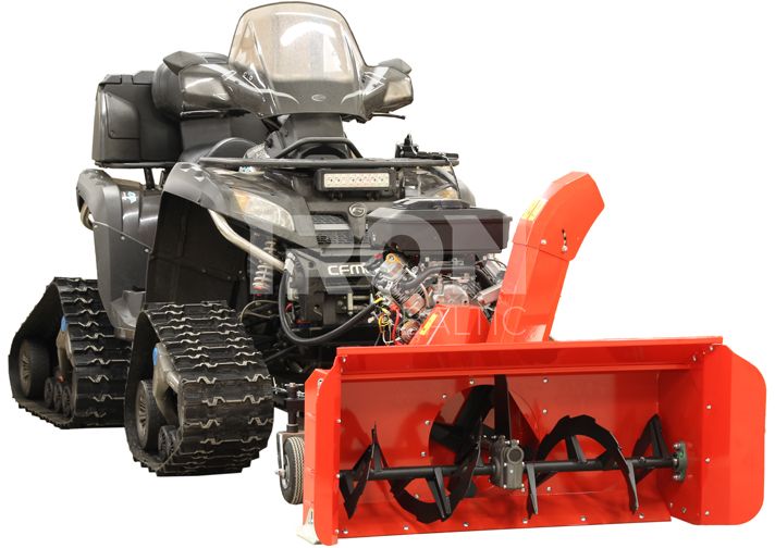 Snow blower extensions