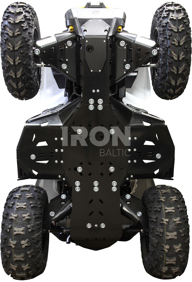 Skid plate full set (plastic): CanAm G2 Renegade X xc 2023+
