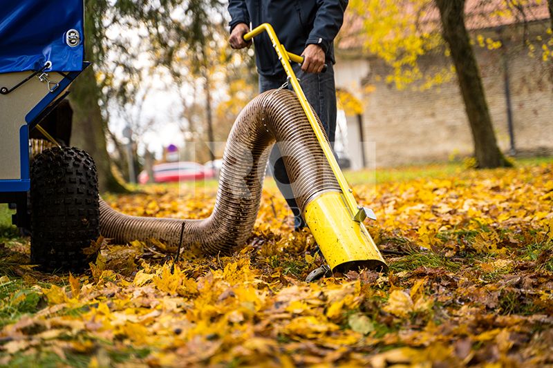 Leaf vacuum Trailer