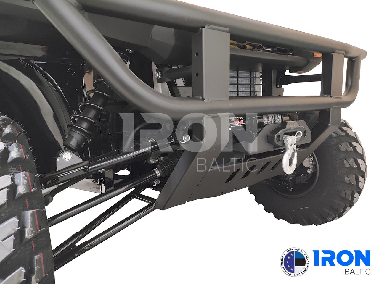 Front winch mounting kit : Kawasaki Mule PRO-DX (2017+)