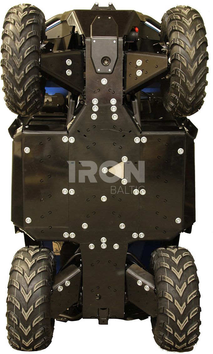 Skid plate full set (plastic): CFMOTO CFORCE 625 TOURING (2023+): CFORCE 600 TOURING (2023+)