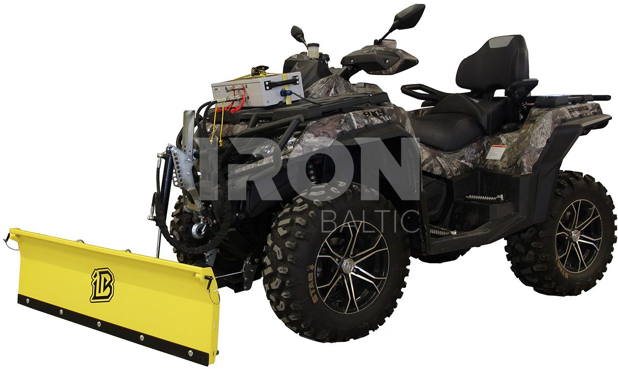 2-in-1 Modular Plow Bucket: with hydraulic dump