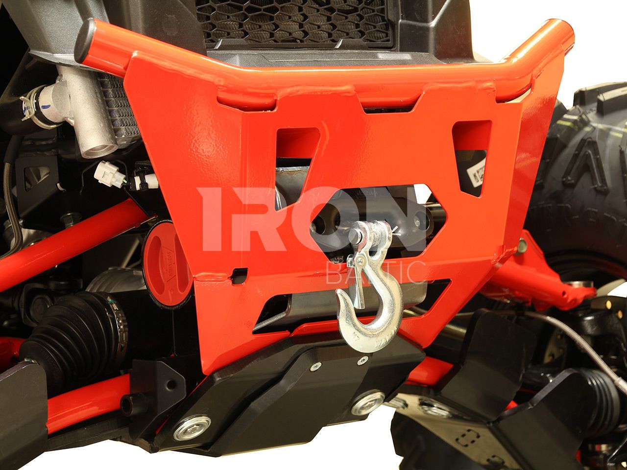 Front winch mounting kit: Polaris Scrambler XP 1000 S