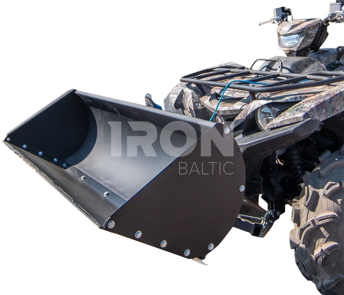 Mechanical plow bucket: 1280 mm / 50 in: for "narrow" type adapters