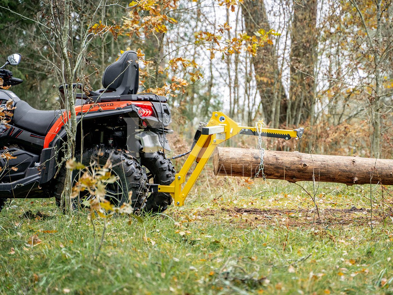Log Support: (Receiver Mount System)