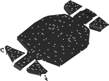 Skid plate full set (plastic): Segway Fugleman UT10 (2024+)