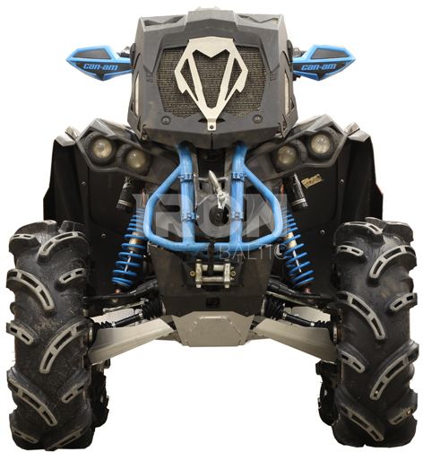 Skid plate full set (aluminium): CanAm Renegade X MR: (-2016)