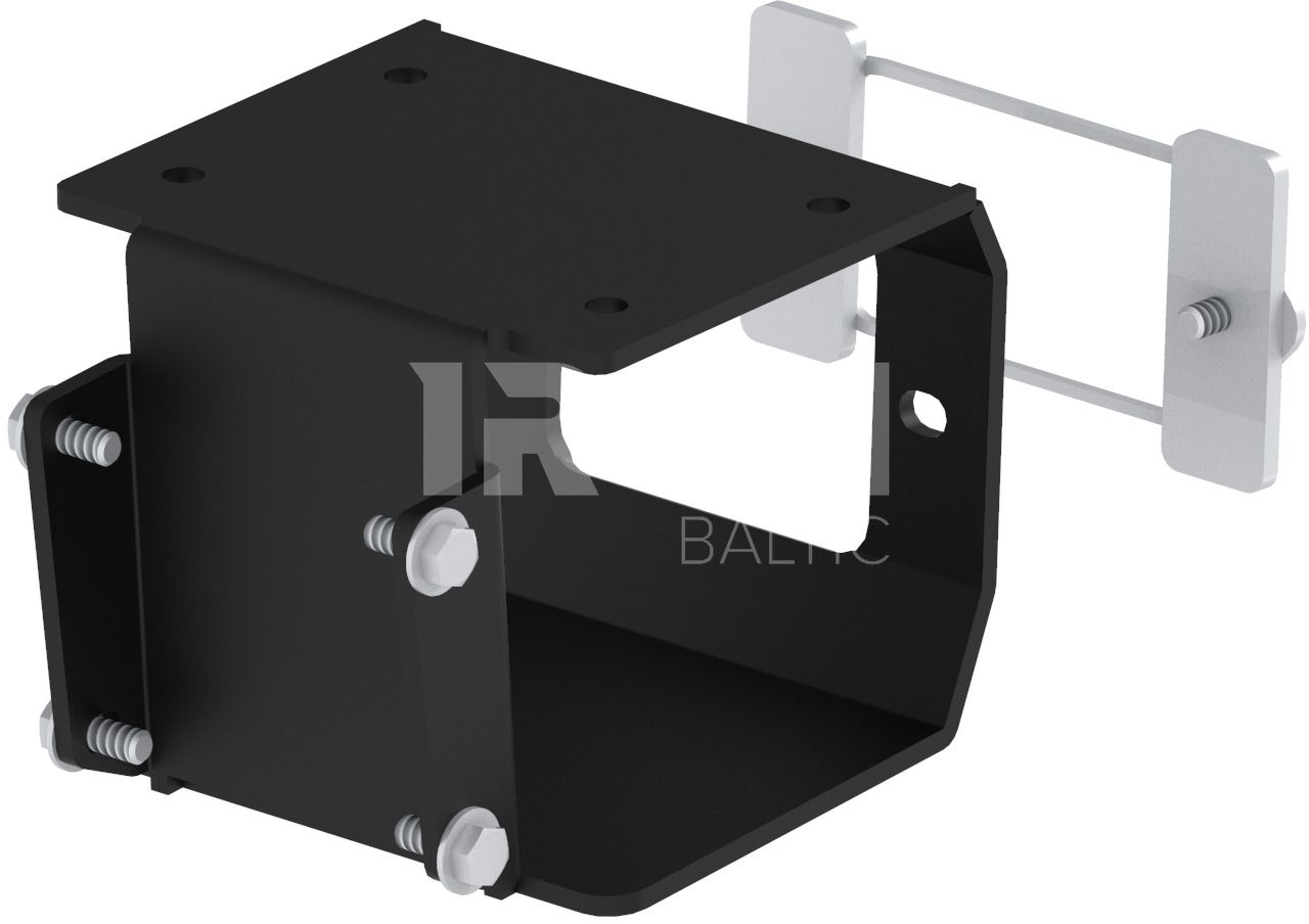 Front winch mounting kit: Polaris Scrambler XP 1000 S