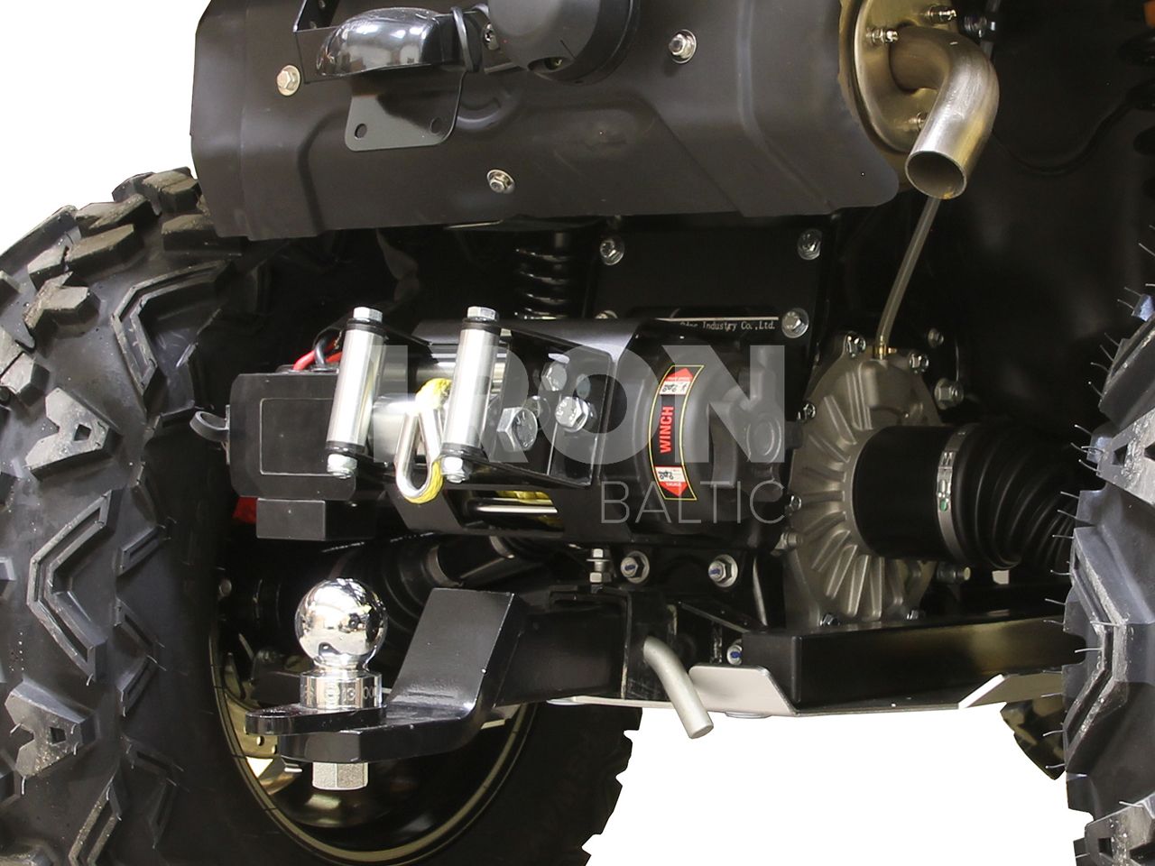 Rear winch mounting kit: AODES Pathcross 650 / 850 / 1000