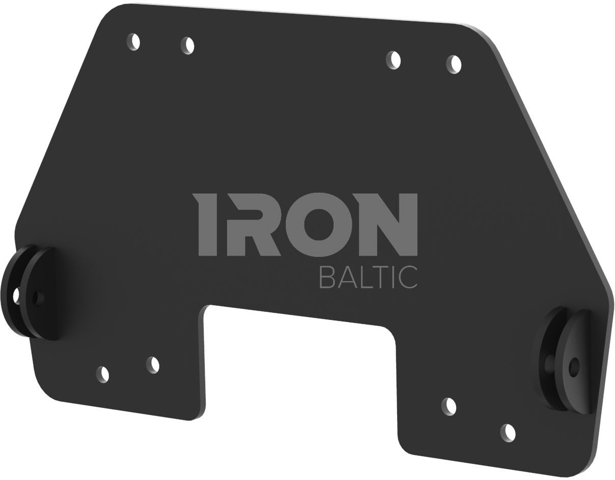 Mid-mount adapter: Honda TRX 420 (-2013)