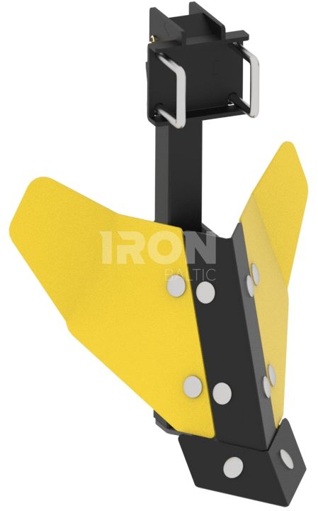 Ridge plow G2: Two bottom plow: (Receiver Mount System)