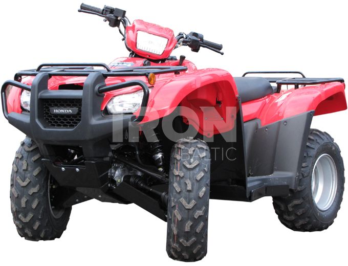 Skid plate full set (plastic): Honda TRX 500 FE: (2012-2013)