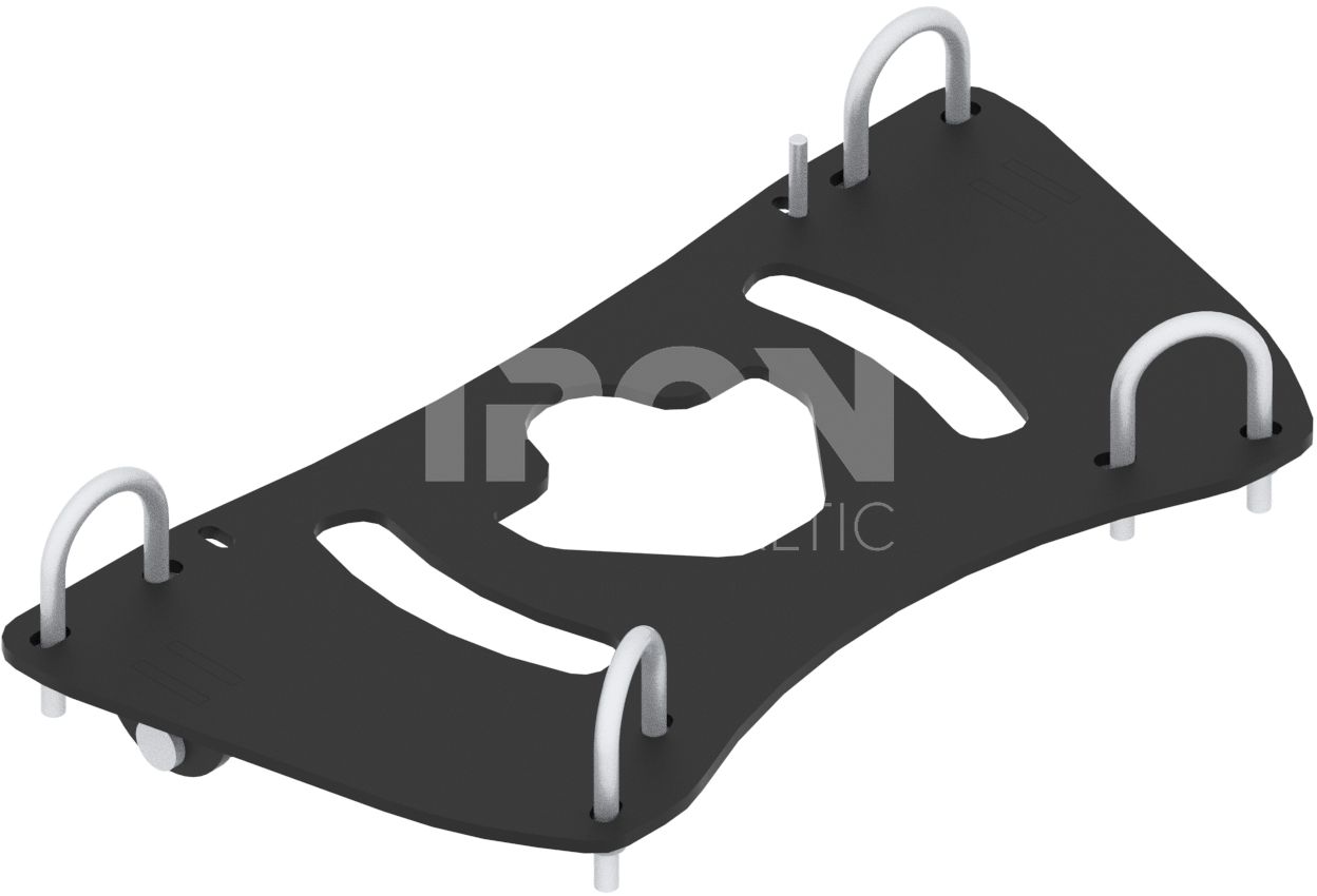 Mid-mount adapter: Trapper Guardian 450L/550L/750L (2025+): HISUN Guardian 400 / 550 / 650