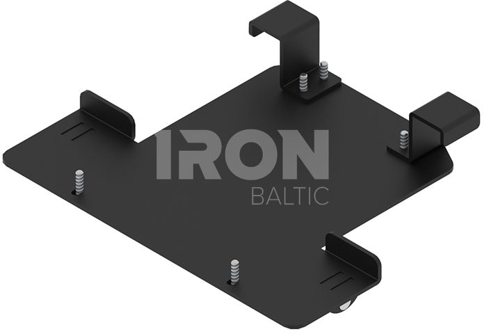 Mid-mount adapter: John Deere Gator XUV 865