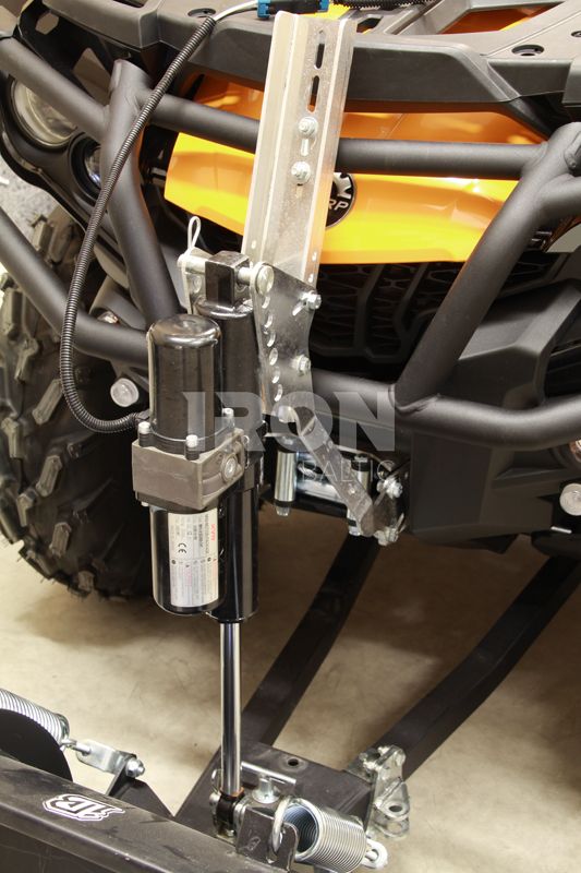 Plow lift adapter: multiple fitment / semi-universal