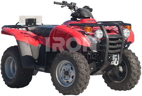 Skid plate full set (plastic): Honda TRX 420 FE/FM (-2013)