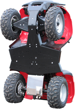 Skid plate full set (plastic): Honda TRX 500 FE: (2012-2013)