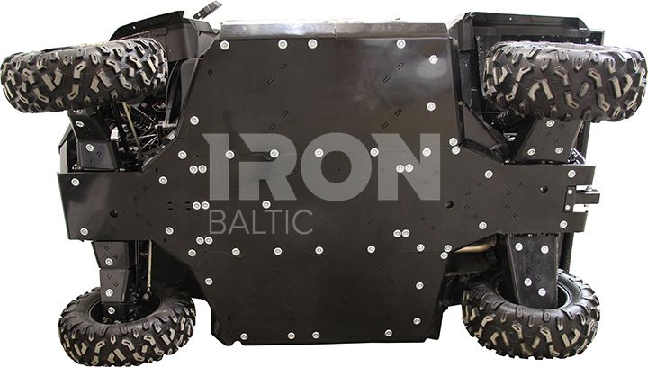 Skid plate full set (plastic): CFMOTO UFORCE 1000 (-2021)