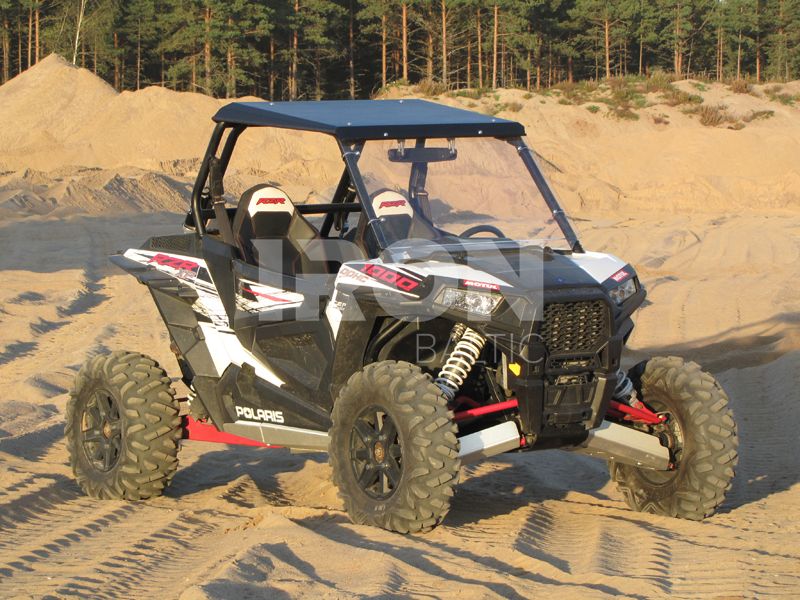 Skid plate full set (aluminium/plastic): Polaris RZR 1000 XP
