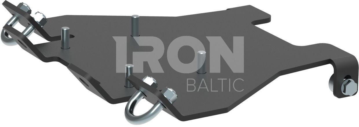 Front winch mounting kit: Honda TRX 500 FA / FE (-2011)