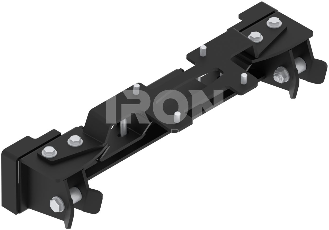 Front-mount adapter: Trapper 550 UTV: HISUN 550 UTV
