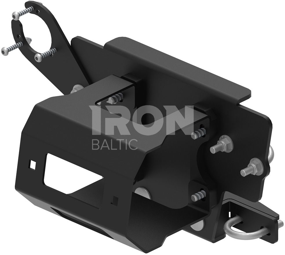 Rear winch mounting kit: Segway Snarler AT5