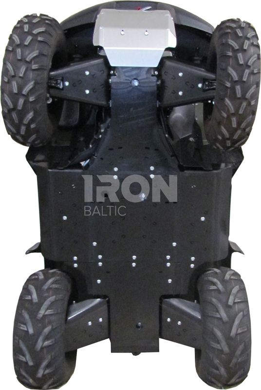 Skid plate full set (plastic): Suzuki 450/500/700/750 KingQuad: ... - 2018
