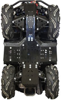 Skid plate full set (plastic): CanAm G2 Outlander: (2012-2016)