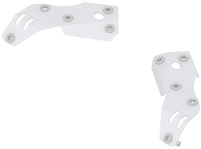 Rear A-arm guards (aluminium)