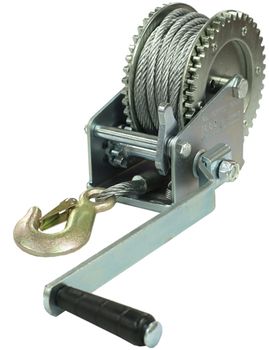 Manual winch: 725 kg / 1600 lbs