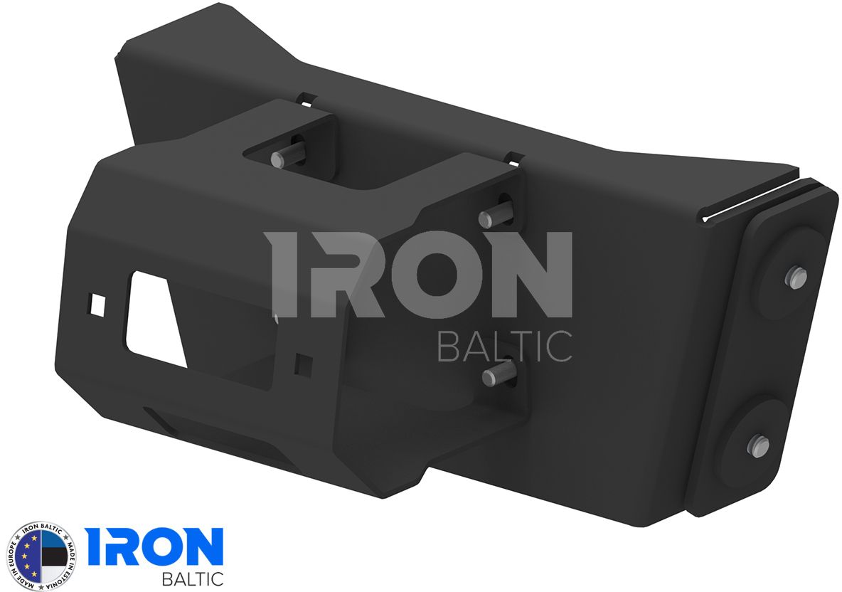 Rear winch mounting kit : Kawasaki Mule PRO-DX (2017+)