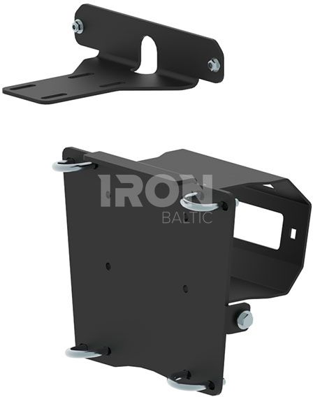 Rear winch mounting kit