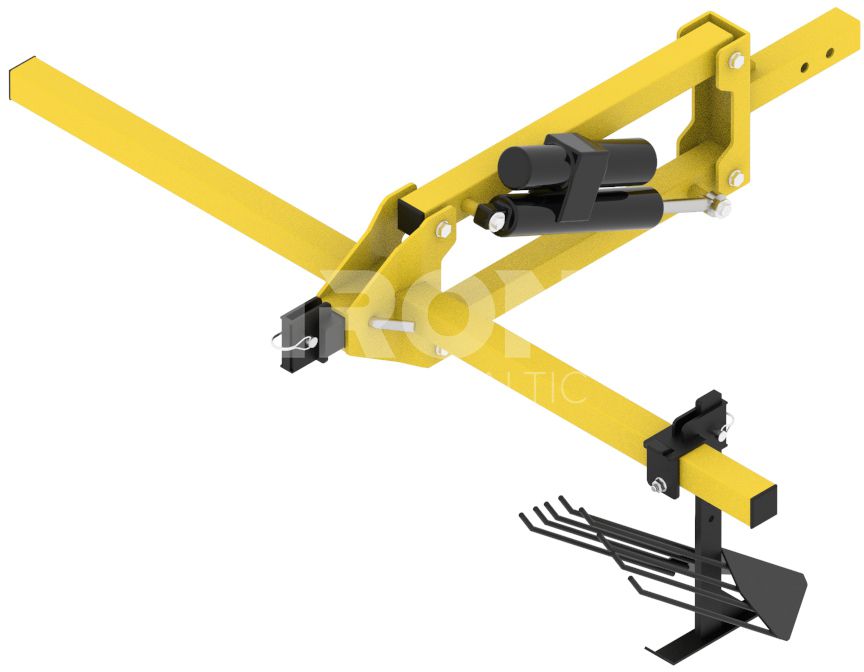 Potato harvester: Potato plow: (Receiver Mount System)