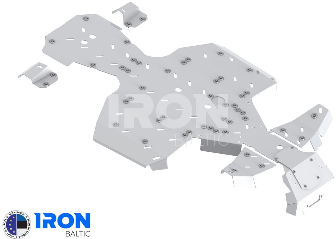 Skid plate full set (aluminium): CFORCE 850 (2024+): CFORCE 1000 (2024+): CFORCE 800 Touring (USA): CFORCE 1000 Touring (USA)