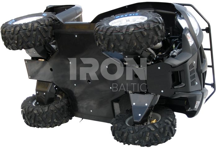 Skid plate full set (plastic): Dinli DL 700