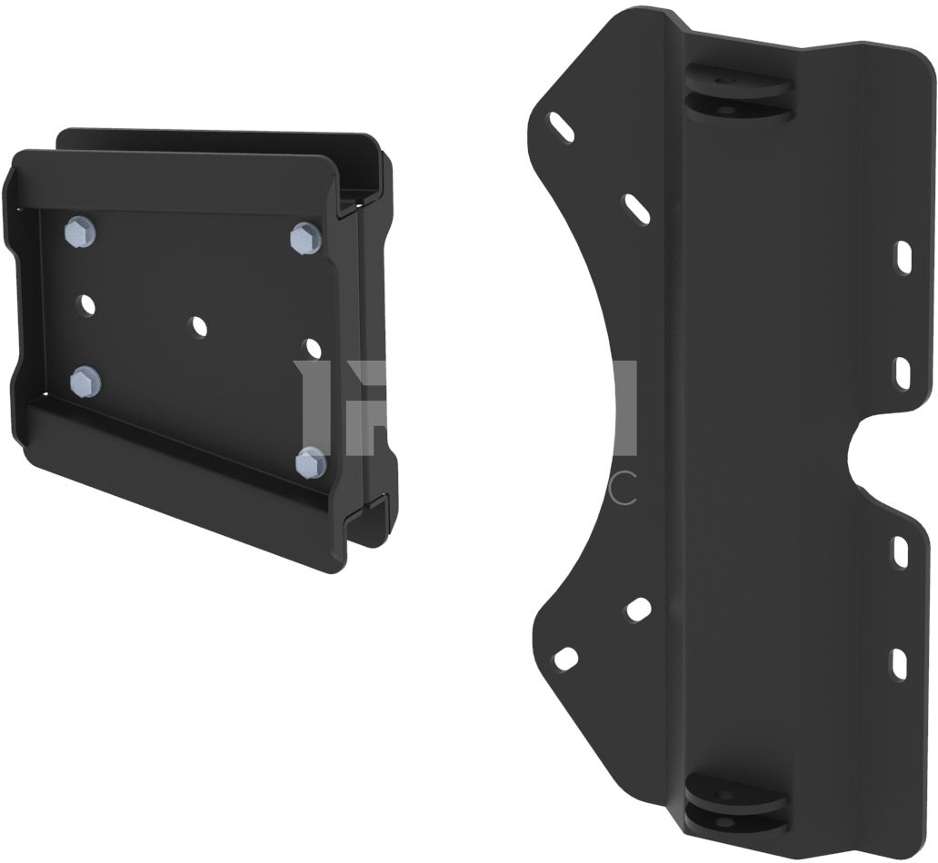 Mid-mount adapter: Polaris RZR 1000 XP / RZR 900 S / RZR 1000 S ( for long push tubes )