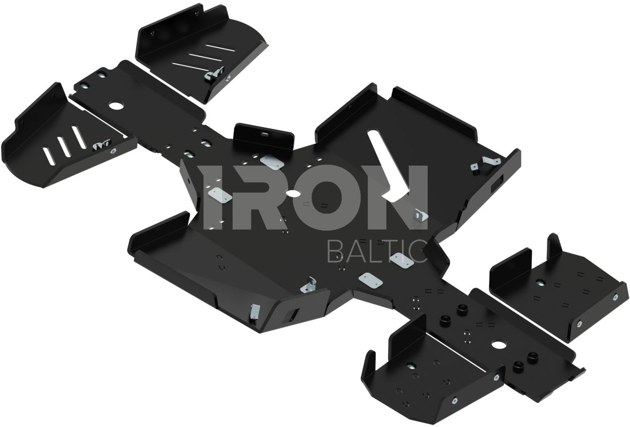 Skid plate full set (plastic): TGB 600 Blade