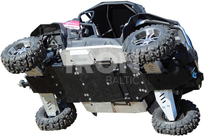 Skid plate full set (aluminium/plastic): ZFORCE 550 EX / 800 EX: ZFORCE 1000
