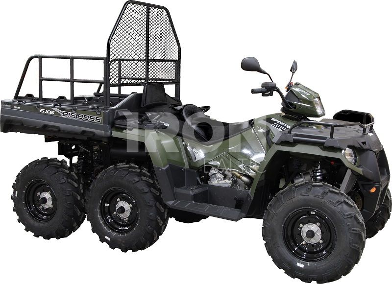 Bed wall extender: Polaris 6x6 Big Boss 570