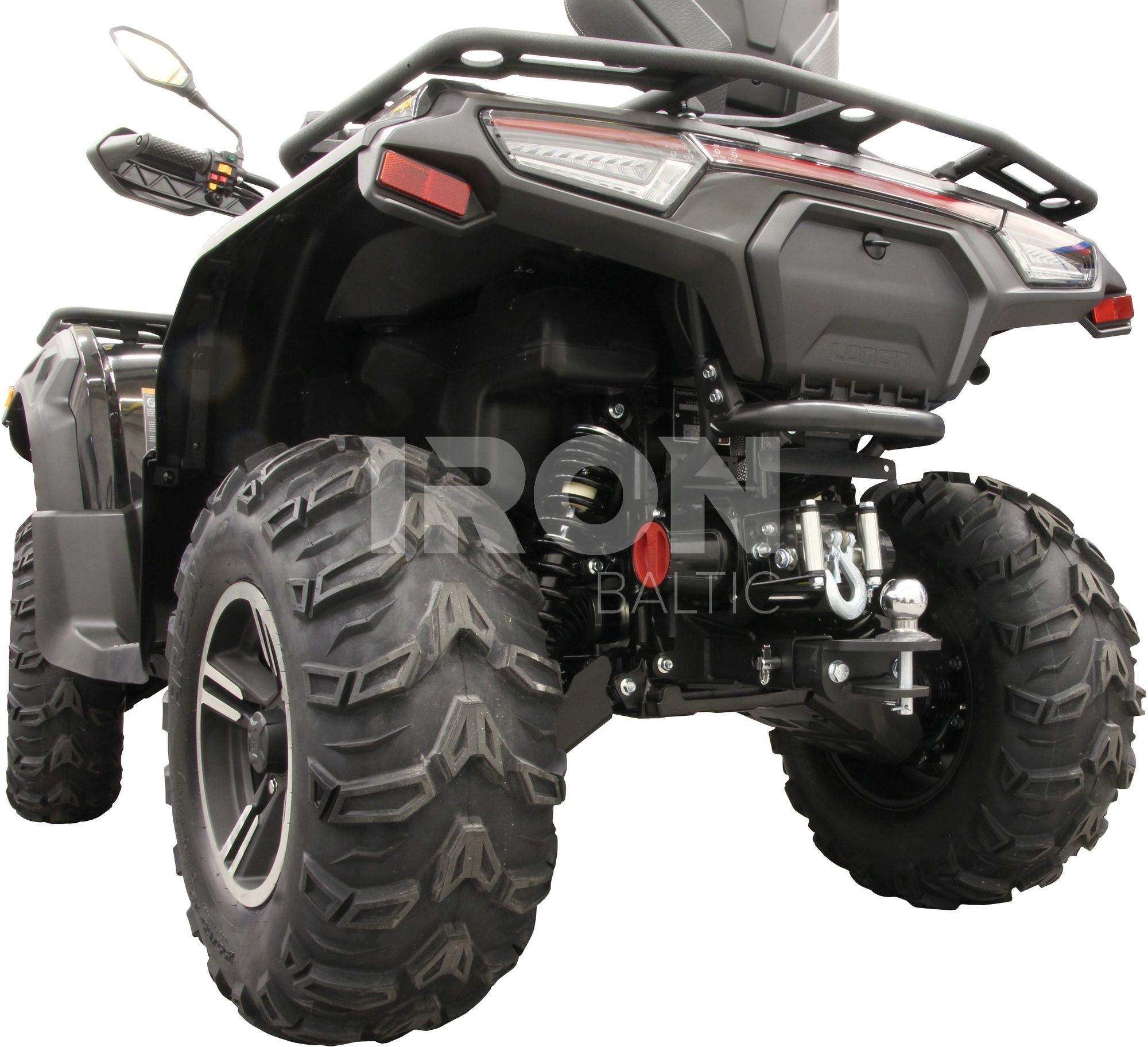 Rear winch mounting kit + 2" receiver: LONCIN XWOLF 700 (2024+): LONCIN XWOLF 550 (2024+)