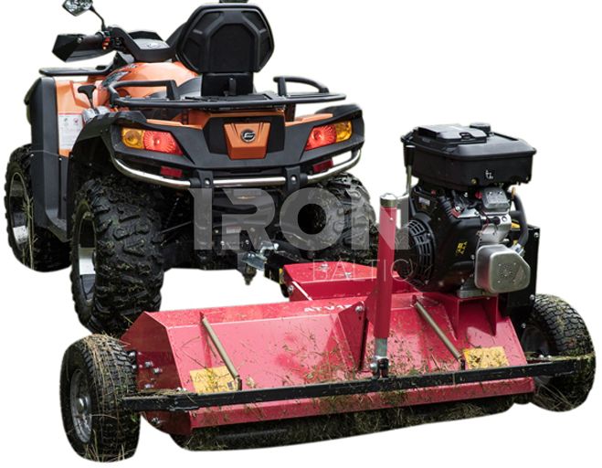 Flail mower 18hp: with electric start: ( Briggs & Stratton )