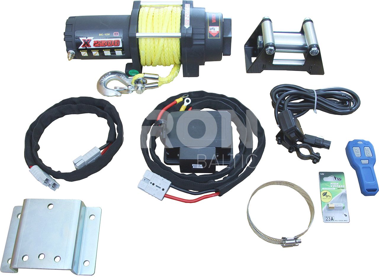 Electric winch package