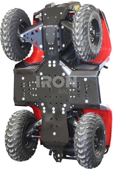 Skid plate full set (plastic): CanAm G2 Outlander: 450 / 500 / 570