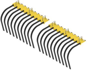 Landscape rake: (Receiver Mount System)