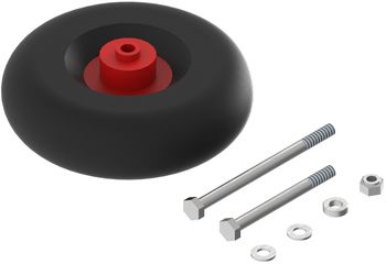 Wheel for arena leveler