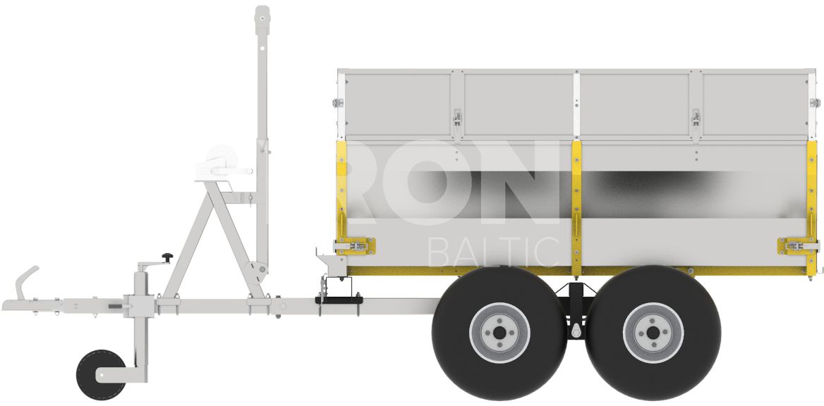 Manual winch: 725 kg / 1600 lbs